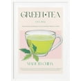thumbnail image 1 of Green Tea Framed Art Modern Wall Decor, 1 of 15