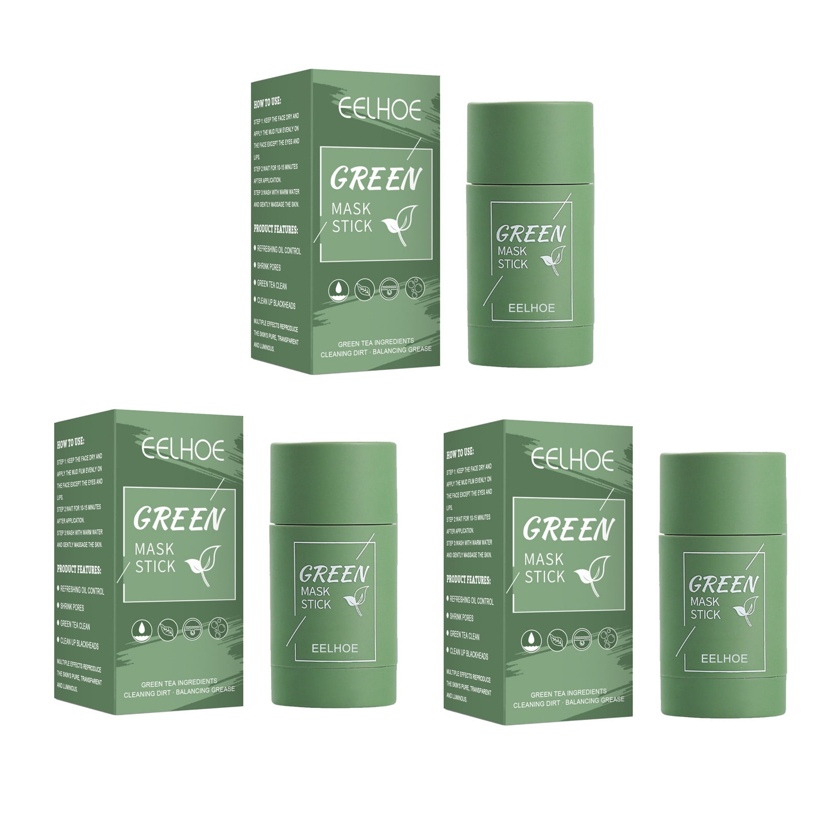 Green Tea Mask Stick, Green Tea Deep Cleanse Mask Stick, Green Mask