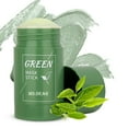 thumbnail image 1 of Green Tea Mask Stick, Green Tea Deep Cleanse Mask Stick for Blackheads & Face Moisturizing,Pore Cleansing, Skin Brightening, Removes Blackheads Green Mask Stick for All Skin Types, 1 of 10