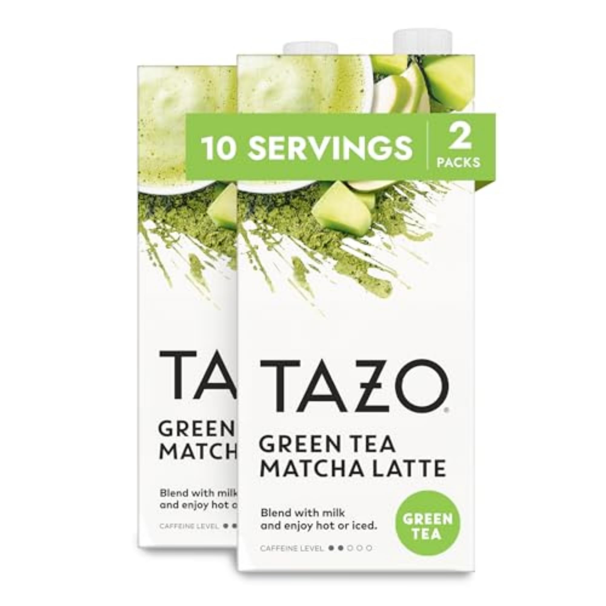 Green Tea Matcha Latte, Green Tea Concentrate, Easy-to-Serve Matcha Tea for Everyday Lattes, Mocktails, Hot or Iced Tea, 32 oz Tea Mix Carton (Pack of 2)