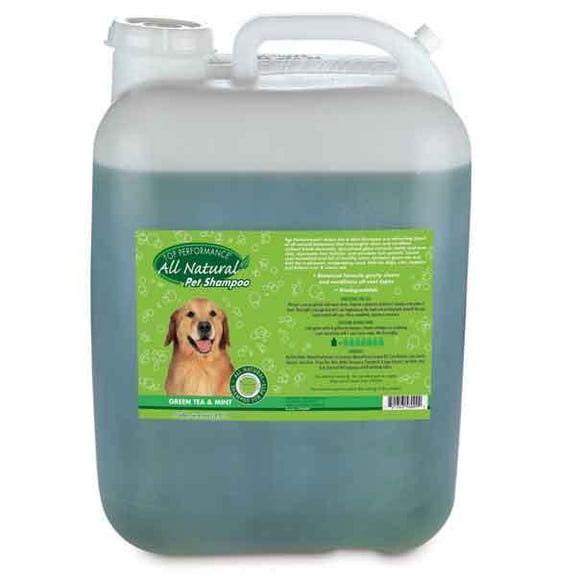 Green Tea & Mint Dog Pet Grooming Shampoo Natural Scented Refreshing Choose Size (5 Gallon)
