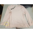 thumbnail image 1 of Green Tea Women's Soft Long Sleeve Brushed Waffle Knit Thermal Top (Light Pink, XXL), 1 of 2