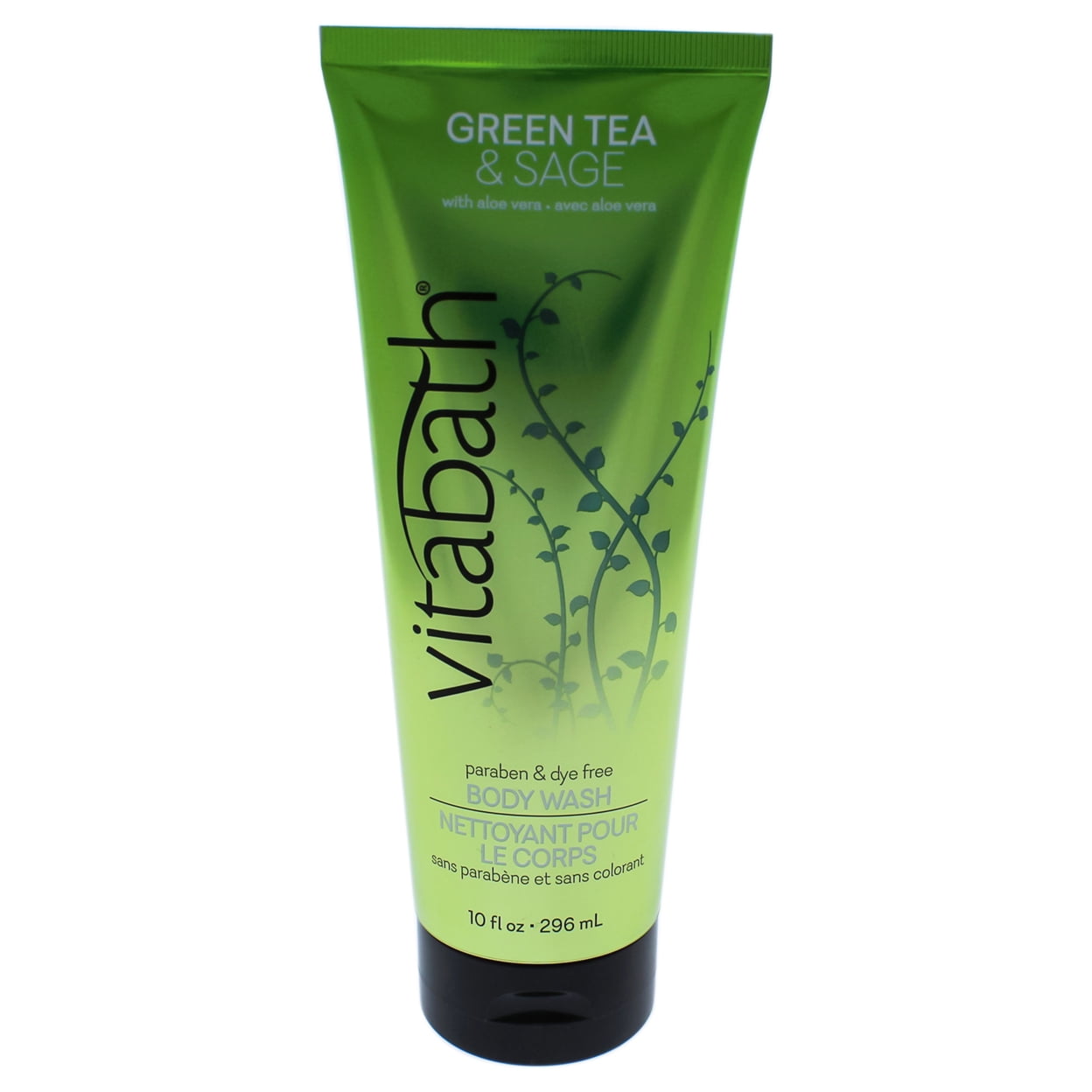 Green Tea and Sage Body Wash by Vitabath for Unisex 10 oz Body Wash