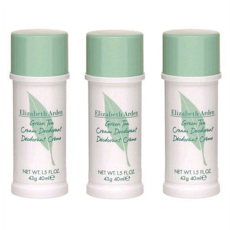 Elizabeth Arden Green Tea Deodorant for Women, 3x1.5oz Cream