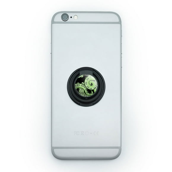 Green Tentacles - Squid Octopus Sea Monster Mobile Phone Ring Holder Stand