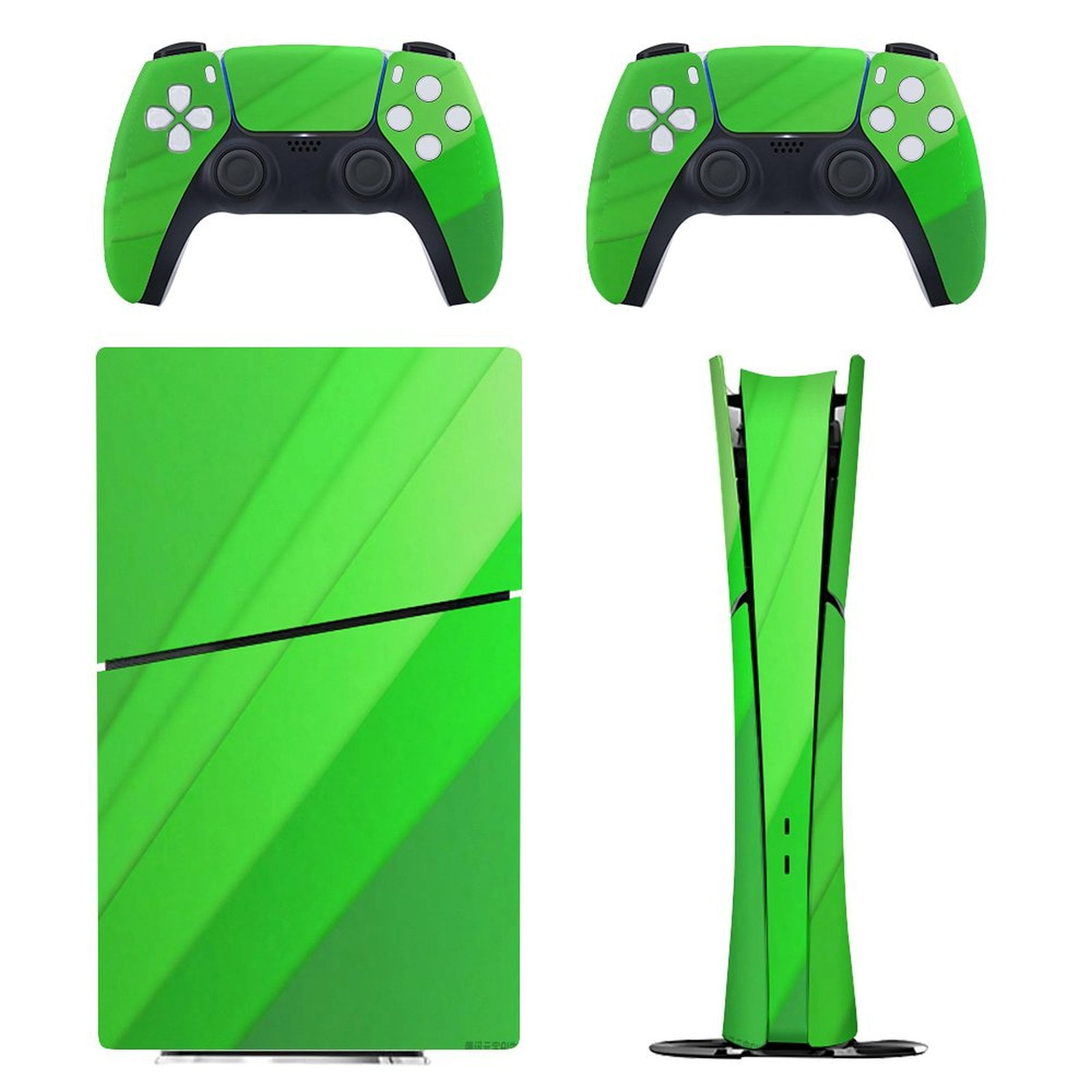 Green Texture Background PS5/PS5 Slim Digital Disc Skin Sticker For