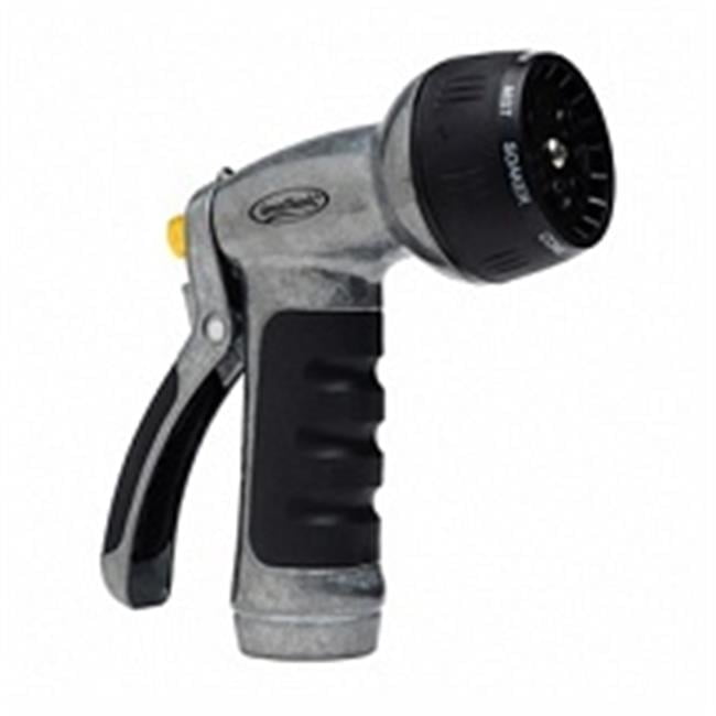 Green Thumb 00451-GT 7-Pattern Adjustable Hose Nozzle, Heavy-Duty Metal - Quantity 1