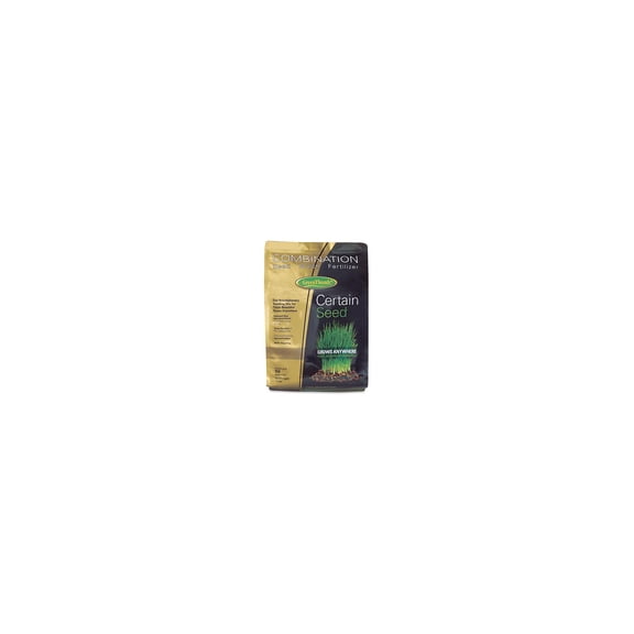 Green Thumb 11111 Certain Seed Grass Seed, Fertilizer, & Mulch in One, Northern, 3.75 Lbs., Covers up to 7 - Quantity 10