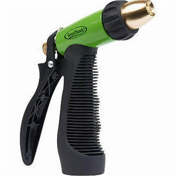 Green Thumb 15079-GTDI Rear-Trigger Adjustable Metal Hose Nozzle, Assorted Colors - Quantity 1