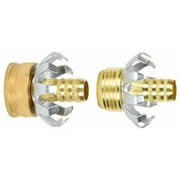 Green Thumb 30069 Clincher Hose Repair Set, Brass, 1/2 In. - Quantity 10