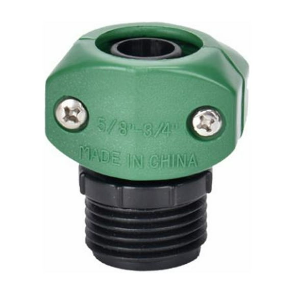Green Thumb 50005 5/8 & 3/4 In. Poly Male Hose Coupler - Quantity 12