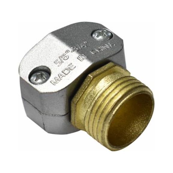 Green Thumb 50008 5/8 In. and 3/4 In. Zinc Male Coupling - Quantity 12