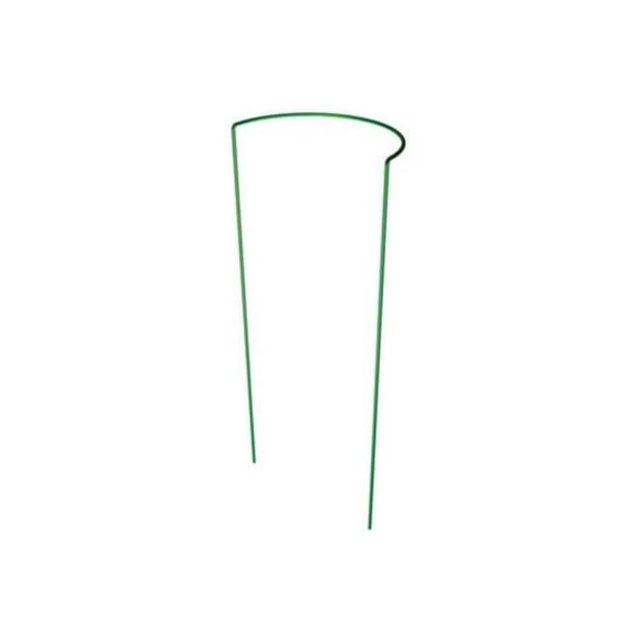 Green Thumb 84107GT Plant Support, Half-Round, Green Steel, 15 x 30-In. - Quantity 25