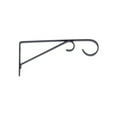 thumbnail image 1 of Green Thumb 85591DGT Plant Bracket, Hanging, Black Powder-Coated Steel, 9-In. - Quantity 1, 1 of 1