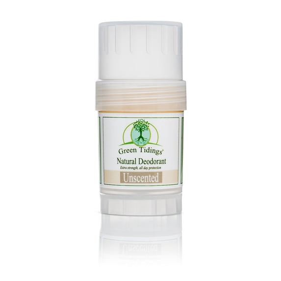 Green Tidings All Natural Deodorant, Unscented 1 Ounce 10.00% Off Auto renew