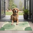 thumbnail image 1 of Green Tie Dye Overlay Pattern Door Rugs,Washable Non Slip Door Mats Indoor,Decorative Door Mats,Entry Mat Indoor for Entrance,Bedroom,Kitchen,Bathroom,20"x32", 1 of 6
