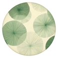 thumbnail image 1 of Green Tie Dye Overlay Pattern Round Fitted Tablecloth with Elastic Edge,Dining Table Cover Waterproof,Outdoor Round Tablecloth for Camping,Dining,Indoor and Outdoor, 1 of 7