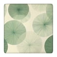 thumbnail image 1 of Green Tie Dye Overlay Pattern Square Fitted Tablecloth with Elastic Edge,Square Table Cover,Washable Elastic Table Cover for Home Kitchen Party Decor 36"x36", 1 of 6