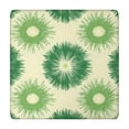 thumbnail image 1 of Green Tie Dye Square Fitted Tablecloth with Elastic Edge,Square Table Cover,Washable Elastic Table Cover for Home Kitchen Party Decor 34"x34", 1 of 6