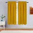 thumbnail image 1 of Green Tier Curtains for Kitchen, Holiday Home Decor Velvet Half Window Cafe Curtains Kitchen Curtains, Room Darkening Privacy Enhancing Bathroom Window Curtain, 1 of 9