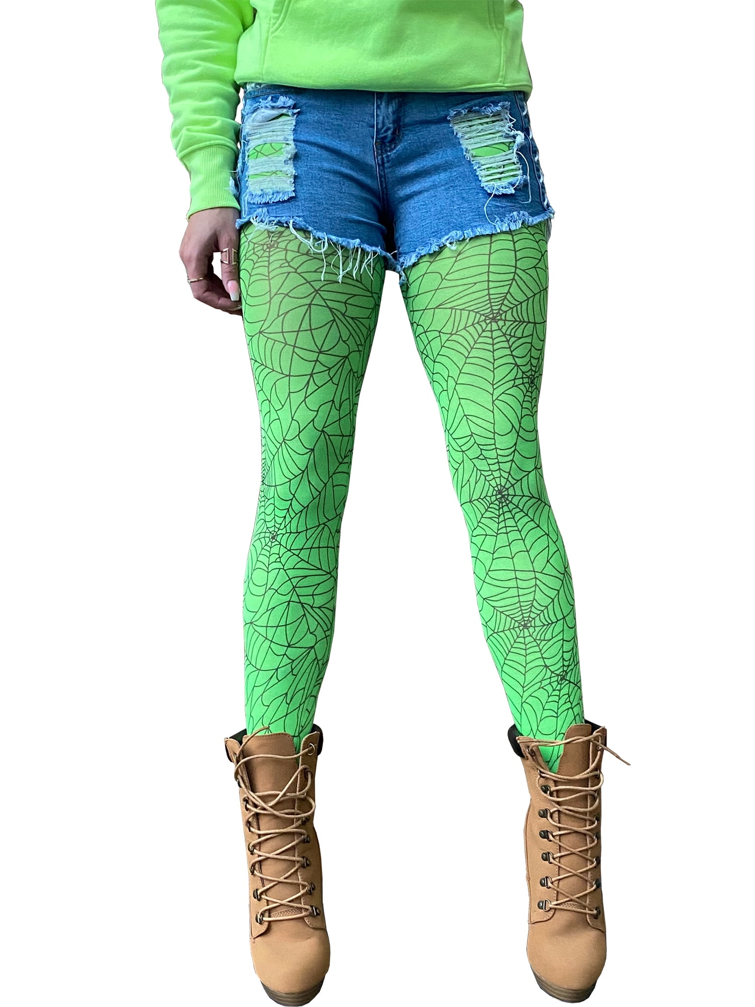 Green Tights Spider s for Women