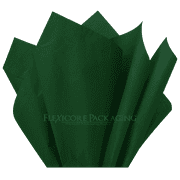 Green Tissue Paper, 15"x20", 100 ct
