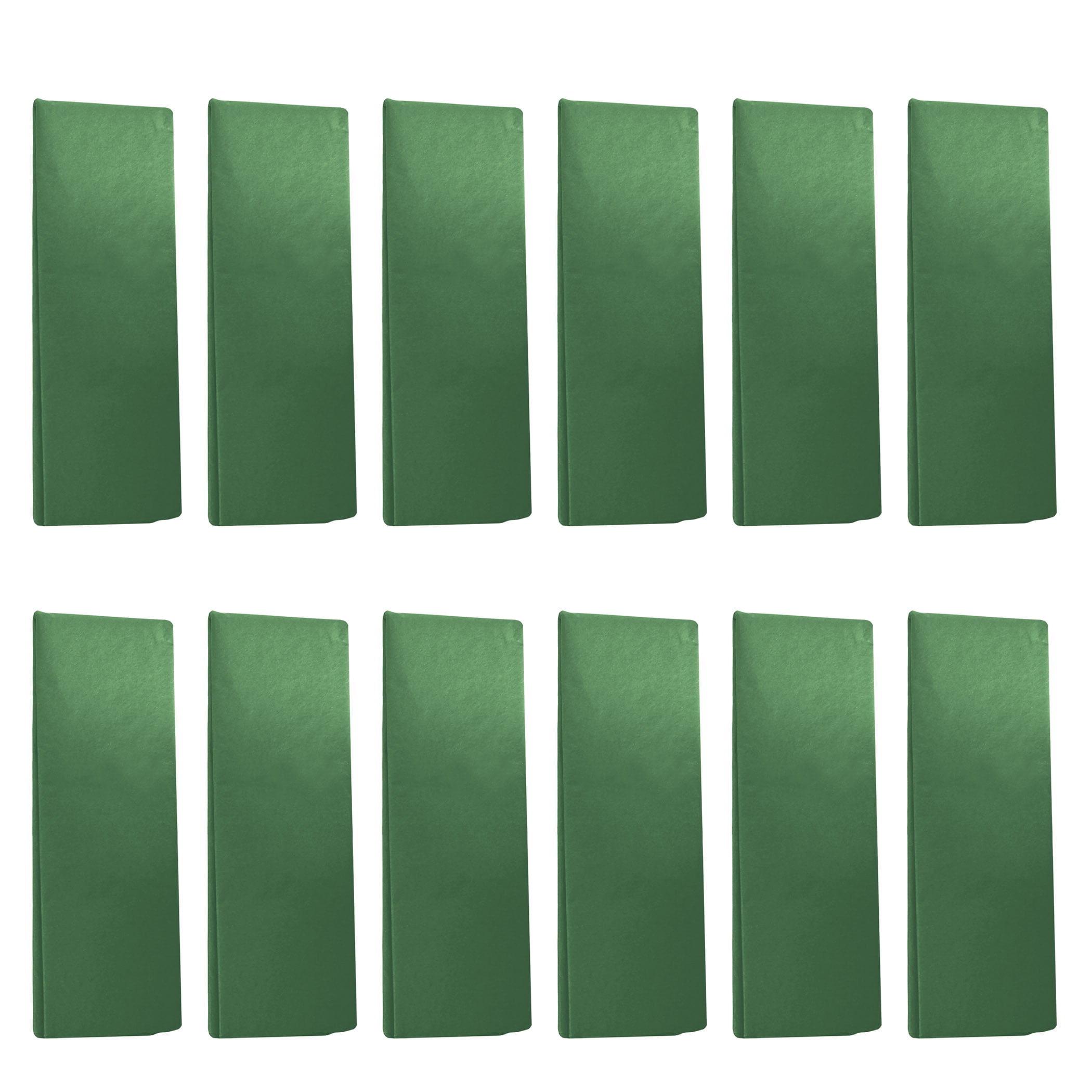 Green Tissue Paper Sheets, 20" x 20", Pack of 96 Sheets