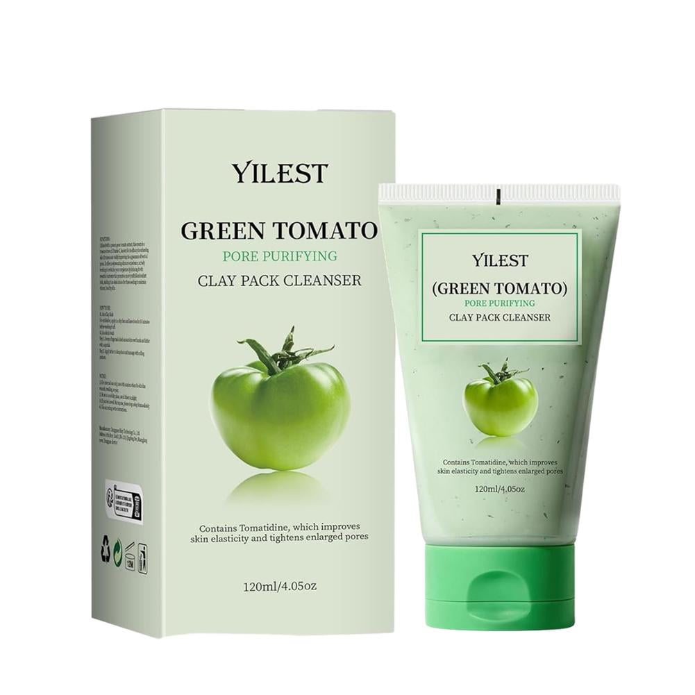Green Tomato Cleansing Clay Mask Deeply Cleansing Sebum Clogged Pore Care ﻿ π δ S8O3