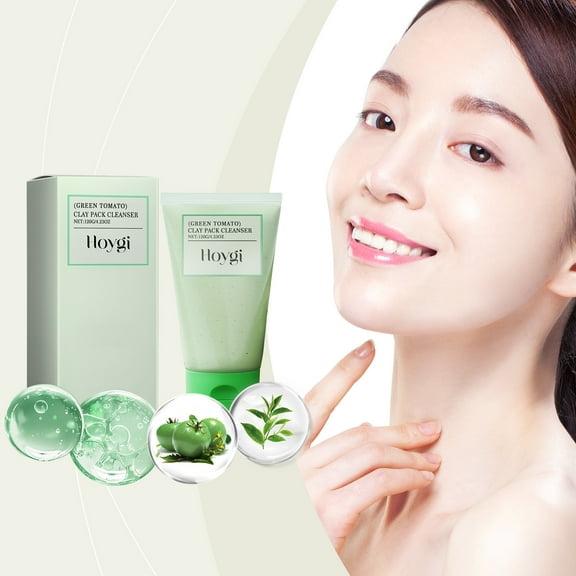 Green Tomato Cleansing Milk Hydrates, Cleanses Skin, Balances Oil, Cleansing Milk