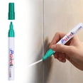 thumbnail image 1 of Green Tombstone Marker Pen Waterproof Permanent Paint Pen Stone Touch Up Marker for Gravestone Inscription Restoration, 1 of 9