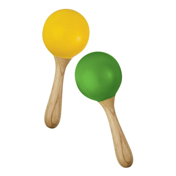 Green Tones Hohner Egg Maracas, inch (3765)