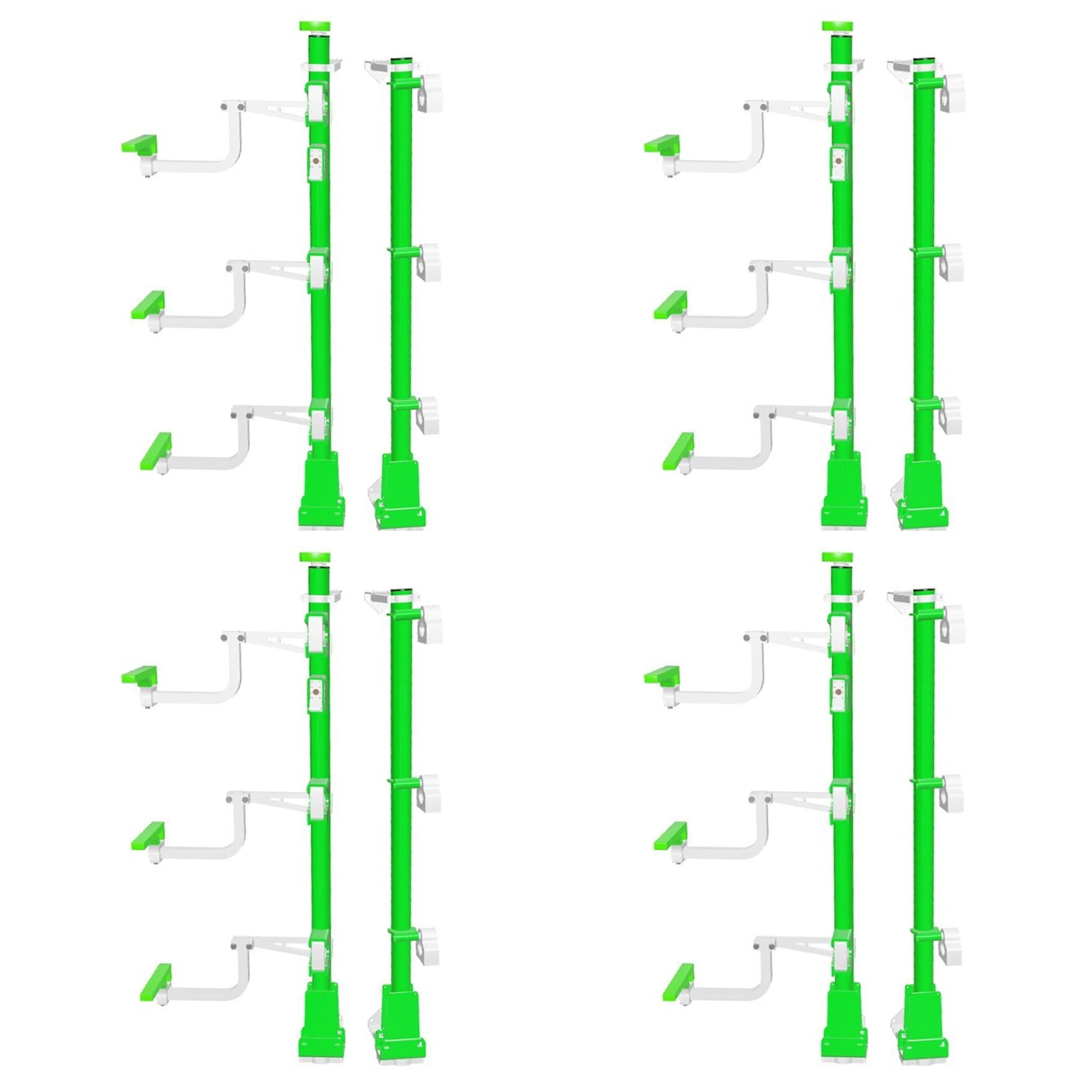 Green Touch Industries Xtreme Pro Series 3 Position Trimmer Rack (4 ...
