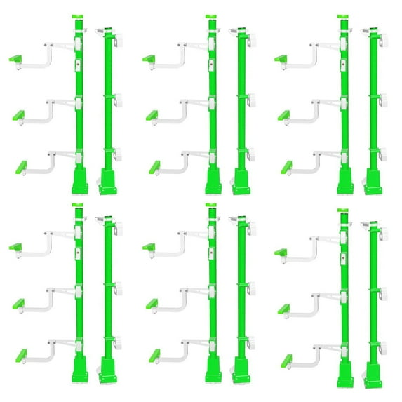 Green Touch Industries Xtreme Pro Series 3 Position Trimmer Rack (6 Pack)