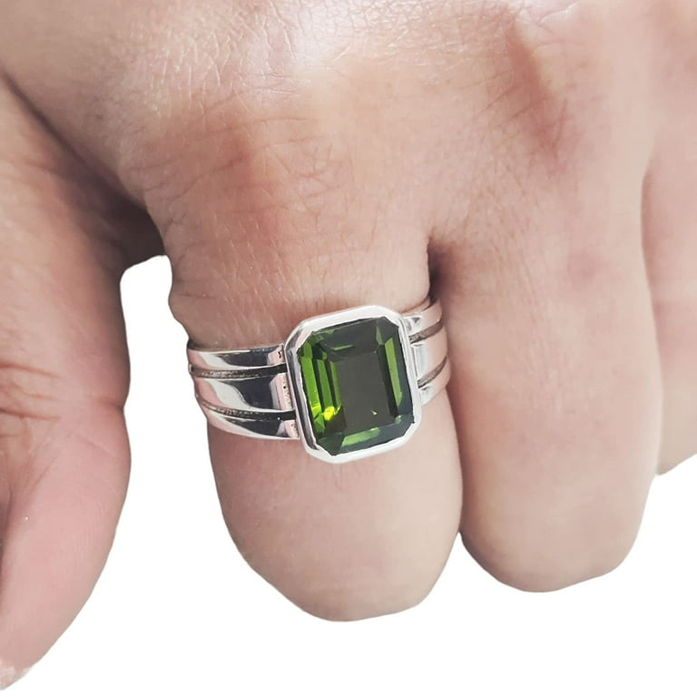 October Birthstone Signet Ring October Birthstone Signet Ring