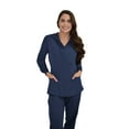 thumbnail image 1 of Green Town Scrubs for Women - Hoodie Pull-Over Scrub Jacket, 4 Pockets, Lightweight, Stretch Fabric, Easy Care, 1 of 6