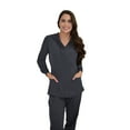 thumbnail image 1 of Green Town Scrubs for Women - Hoodie Pull-Over Scrub Jacket, 4 Pockets, Lightweight, Stretch Fabric, Easy Care, 1 of 6