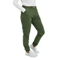 thumbnail image 1 of Green Town Scrubs for Women - Jogger Scrub Pant, Cargo Pockets, Stretch Fabric, Drawcord, Easy Care, 1 of 8