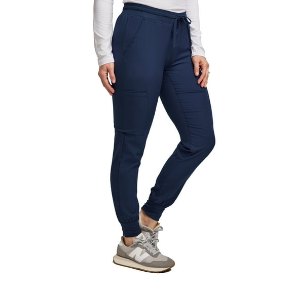 Green Town Scrubs for Women - Jogger Scrub Pant, Yoga Waistband, 4 Pockets, Stretch Fabric, Easy Care