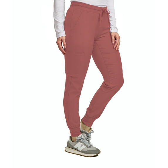 Green Town Scrubs for Women - Jogger Scrub Pant, Yoga Waistband, 4 Pockets, Stretch Fabric, Easy Care