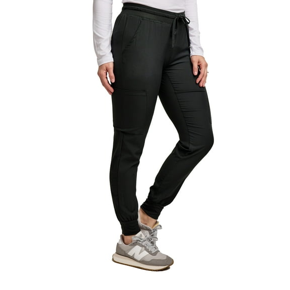 Green Town Scrubs for Women - Jogger Scrub Pant, Yoga Waistband, 4 Pockets, Stretch Fabric, Easy Care