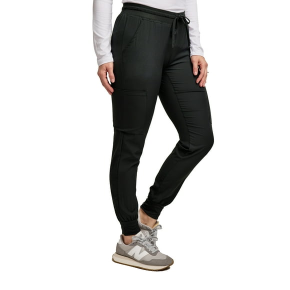 Scrubs for Women - Jogger Scrub Pant, Yoga Waistband, 4 Pockets, Stretch Fabric, Easy Care