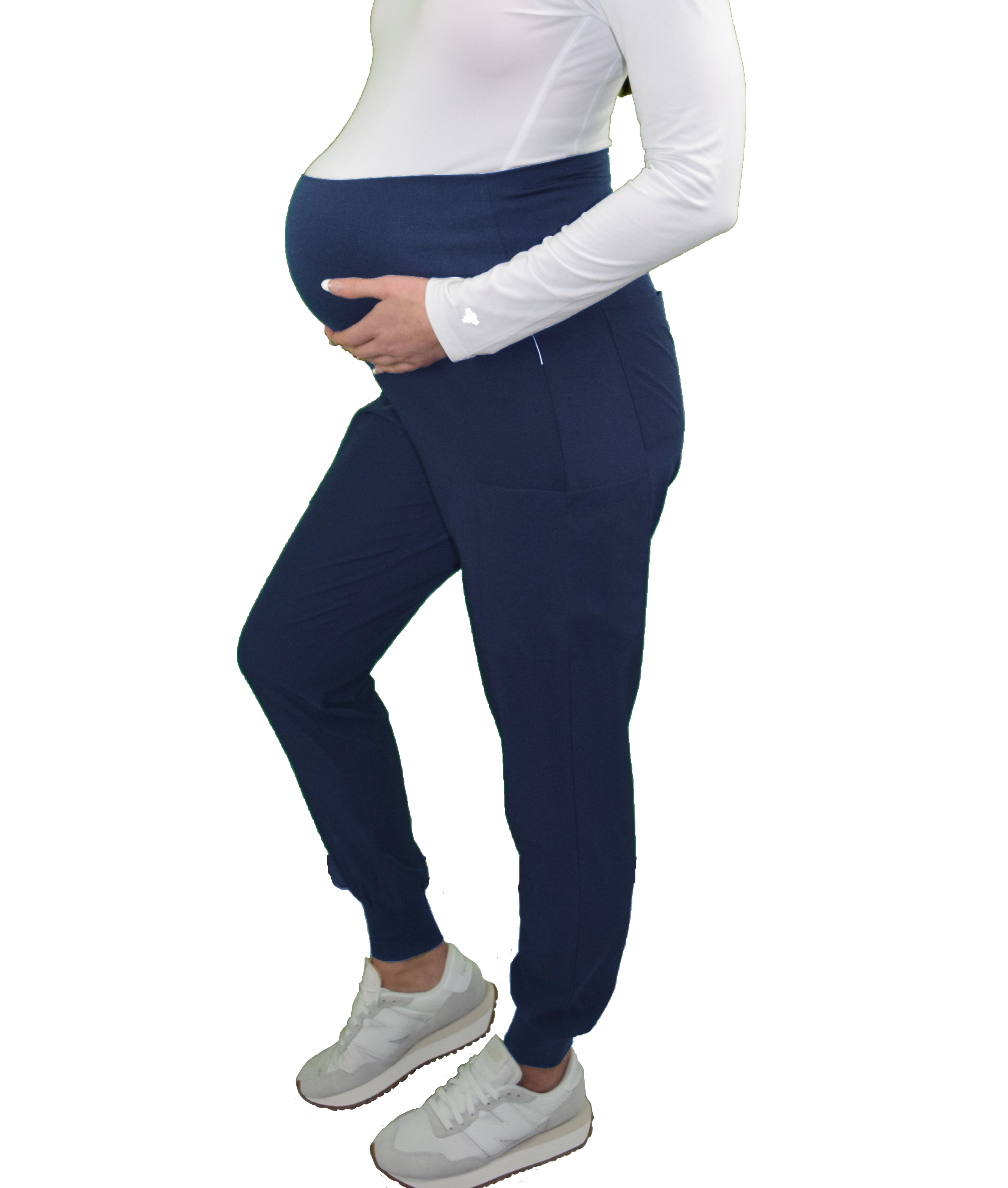 Green Town Scrubs for Women Maternity Scrubs Jogger Scrub Pant, 4