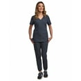 thumbnail image 1 of Green Town Scrubs for Women Scrub Set - Jogger Pant & Zipper Top, 6 Pockets, Easy Care Uniform, 1 of 7