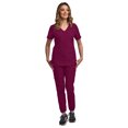 thumbnail image 1 of Green Town Scrubs for Women Scrub Set - Jogger Pant & Zipper Top, 6 Pockets, Easy Care Uniform, 1 of 7
