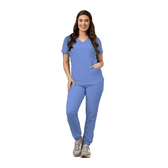 Women's Medical Nursing Jogger Scrub Set GT 4FLEX Top and Pant