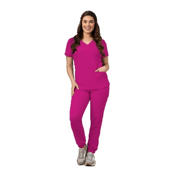 Women's Medical Nursing Jogger Scrub Set GT 4FLEX Top and Pant