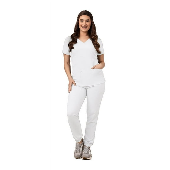 Women's Medical Nursing Jogger Scrub Set GT 4FLEX Top and Pant