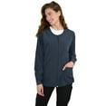 thumbnail image 1 of Green Town Scrubs for Women Warm-Up Scrub Jacket - Zip Front, 3 Pockets, Easy Care Uniforms, 1 of 6