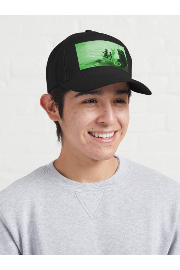 Green Toy Soldiers Defend the Ship Baseball Cap, Military Figure Action Design, Classic Hat