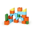 thumbnail image 1 of Green Toys 18 Blocks Piece Set, 100% Recycled Plastic, for Unisex Toddlers 1+, 1 of 5